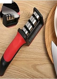 Buy 3 Holes Manual Knife Sharpener Sharpener For Sharpening Knives And Scissors Different Levels Multi Color (1 Piece Only) Get It From Eagle Shop - igle shop*-* in Egypt