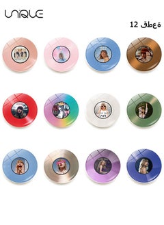 Buy 12Pcs Glass Strong Fridge Magnet, Round Album Record Fridge Magnet-Taylor Swift Series Fridge Magnet - for Kids Small Magnets for Whiteboard Magnets for Fridge, Office, Kitchen, Dishwasher in Saudi Arabia