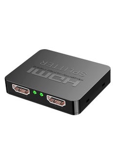 Buy HDMI Splitter 1 in 2 Out, 4K 30Hz HDMI Splitter for Dual Monitors Duplicate/Mirror Only, 1x2 HDMI Splitter 1 to 2 Amplifier for HDMI Source PC, Laptop, TV Box in UAE