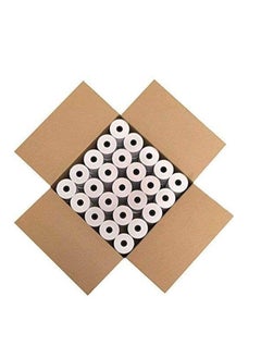 Buy POS receipt 80x80mm thermal roll paper 50 roll per box in UAE