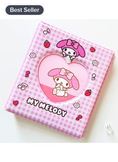 Buy Cartoon Sanrio Melody 3-inch Polaroid Mini Photo Album Small Card Storage Book in Saudi Arabia