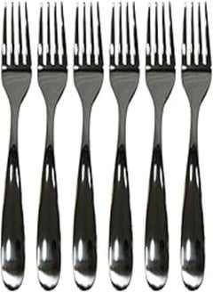 Buy Generic Stainless Steel Fork Set 6-Pieces, Small in Egypt