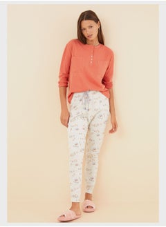 Buy High Waist Pyjama Pants in UAE