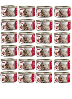 اشتري Tuna With Beef Cat Wet Food 24X80g في الامارات