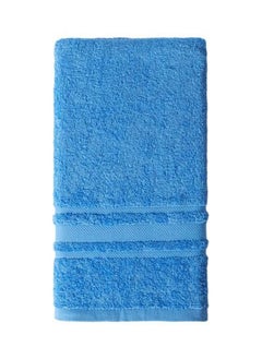 Buy Sir Henry -Hand Towel 450 GSM 100% Cotton Terry 50x90 cm Soft Feel Super Absorbent Blue in UAE