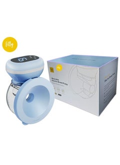 Buy Electric Breast Milk Pump BPA Free Silicone Wearable Milk Extractor Painless Hands free Breast Pump Electric 1200mAh(Assorted Colors) in UAE