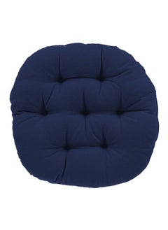 Buy Square Soft Velvet Decorative Cushion Attractive Colors - Dark Blue in Saudi Arabia