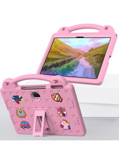 اشتري Kids Case Compatible with Honor Pad 9 12.1 inch 2024, Heavy Duty EVA Foam Shockproof Cover Kids Proof Case with Stand For Honor Pad 9 (Pink) في الامارات