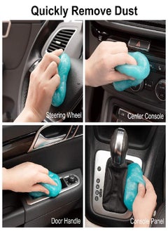 Buy TICARVE Cleaning Gel for Car Detail Tools Car Cleaning Automotive Dust Air Vent Interior Detail Putty Universal Dust Cleaner for Auto Laptop Car Slime Cleaner in UAE