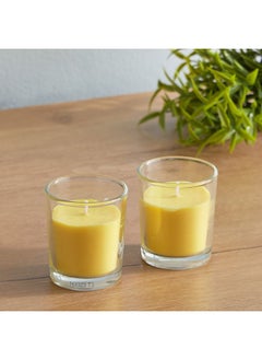 Buy Vela 2-Piece Citronella Scented Jar Candle Set 100 gr in UAE