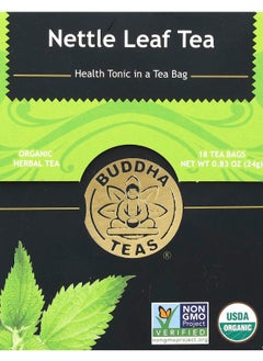 Buy Organic Herbal Tea Nettle Leaf Caffeine Free  18 Tea Bags 0.83 oz (24 g) in UAE