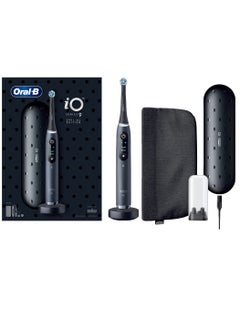 Buy Oral-B iO Series 9 Special Edition Electric Toothbrush, 7 Cleaning Modes, Dental Care, Colour Display, Charging Travel Case & Beauty Bag, Black Onyx– Black in UAE