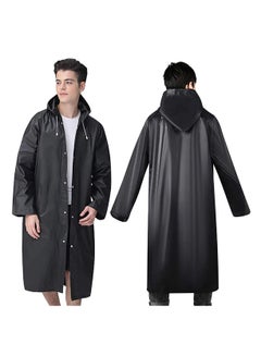 Buy Adult Raincoat Rain Poncho Portable Raincoat with Hood Reusable Waterproof Rain Poncho Suitable for Travel Emergencies and Fishing in Saudi Arabia