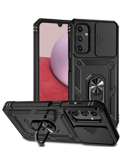 Buy Samsung Galaxy A15 Case, Slide Camera Cover, Built-in 360° Rotate Ring Kickstand, Military Grade Shockproof Test, Heavy Duty Shockproof Protective Case for Galaxy A15 5G 2024 Black in UAE