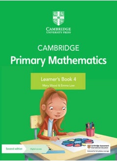 Buy Cambridge Primary Mathematics Learner's Book 4 with Digital Access (1 Year) in UAE