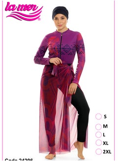 Buy Vibrant Fusion La Mer Burkini in Saudi Arabia