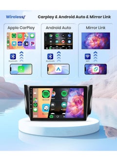 اشتري Fit For Nissan Sentra Tiida Car Stereo Android With Apple Carplay Android Auto Wireless Compatible 2012-2019 AHD Camera Included Fast Interface  4 32 Carplay في الامارات