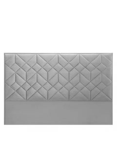 Buy H004 | Velvet headboard - Light Grey in Saudi Arabia