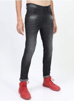 Buy Mid Rise Light Wash Jeans in Saudi Arabia