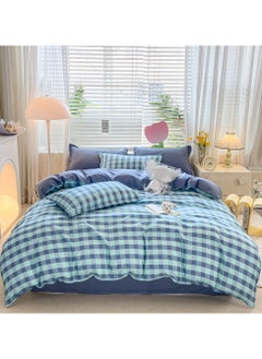 اشتري 4-Piece Set Bedding Modal Quilt Cover Set with 1 Quilt Cover 1 Sheet and 2 Pillowcases 2m Bed (200 * 230cm) في السعودية