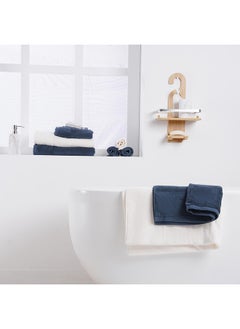 Buy Hanley Bath Sheet 90x150cm White in UAE