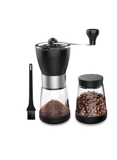 Buy DMG Manual Coffee Grinder, Thickness Adjustable Coffee Grinder, with Double Bearing and Ceramic Grinding Core Burr Grinder, Made of Stainless Steel Coffee Grinder, for Travel or Camping in UAE