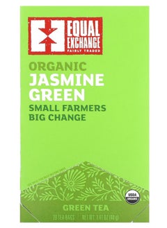 اشتري Organic Jasmine Green Green Tea 20 Tea Bags 1.41 oz (40 g) في الامارات