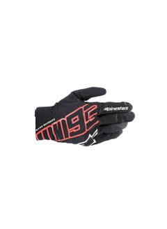 اشتري Alpinestars Aragon Motorcycle Gloves (Black/Red) في الامارات