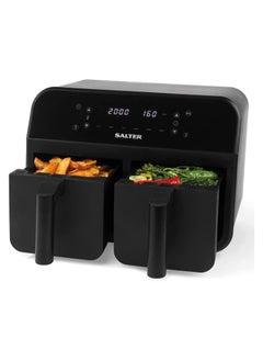 اشتري Salter Dual Air Fryer  7.4L Capacity, 2400W في الامارات