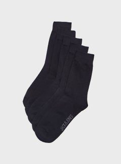 Buy 5 Pack Classic Crew Socks in Saudi Arabia