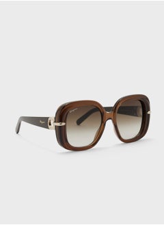 اشتري Rectangle Oversized Sunglasses في الامارات