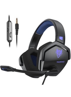 Buy N16 Gaming Headset - Noise Canceling Mic,Stereo Sound,for PS5, PS4, Xbox One, Switch, PC in Saudi Arabia