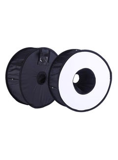 Buy Ring Softbox Speedlight Round Style Flash Light Shoot Soft box Black in Saudi Arabia