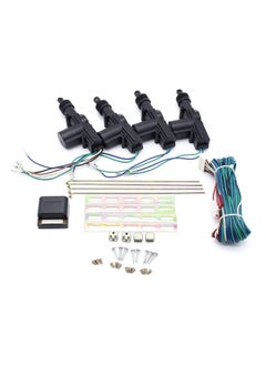 Buy Universal 4 Door Central Door Locking System with 1 Master 3 Slaves 12V Keyless Entry Actuator Door Locking System Kit in UAE