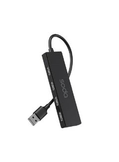 Buy Soda SH100 – USB 2.0 to 4 ports-BLACK in Egypt