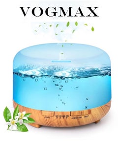 Buy Essential Oil Diffusers, 500ml Diffusers for Essential Oils Large Room with Cool Mist in Saudi Arabia