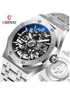 Buy Luminous Watch for Men Automatic Waterproof Stainless steel Mechanical Wristwatch 8848SIBK in Saudi Arabia