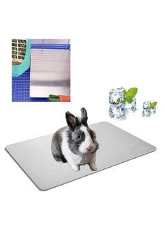 Buy Rabbit Cooling Pad 11.8x7.9inch Hamster Cooling Mat Pet Cool Plate Ice Bed for Hamster Chinchilla Bunny Kitten Cat Summer Cooling Mat for Small Pets in Saudi Arabia