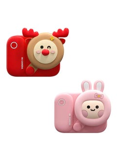 Buy Children Educational Toy Kids Digital Vlog Camera Mini Pocket 2.4inch Auto Focus 48MP 4K Video Camera for Christmas Gifts in UAE