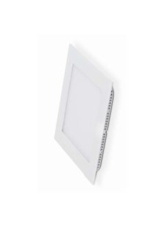 اشتري Energy Saving LED Panel Light Ceiling Light For Indoor Energy Saving Lights White 3W 3000K Sq Harmony Series في الامارات