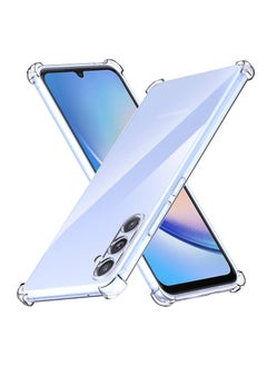 Buy Reinforced Corners Transparent Anti-Scratch Soft TPU Rubber Silicone Protective Cover for Phone For Samsung Galaxy S23 FE 5G in Egypt