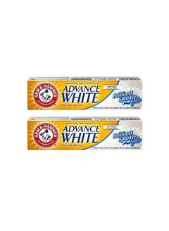 Buy Advance White Brilliant Sparkle Gel 230g Twin Pack in UAE
