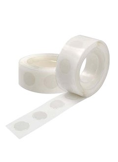 اشتري 2 Roll Glue Dots For Balloon Crafting Arch Tape Sticky Dots Double Sided Extra Strong Glue Dots For Balloon Decoration في مصر