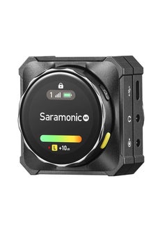 Buy BlinkMe B2 2 Person Smart Wireless Mic System with Touchscreen, Customizable Transmitters & Recording in Saudi Arabia