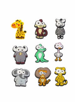 اشتري Fridge Refridge Magnets Set, 9 Pcs  Fridge Magnets Animals Whiteboard Magnets Set, Funny Office Notice Message for Kids Activity Home Kitchen Decoration Accessories Travel Souvenirs في الامارات