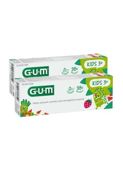 اشتري Gum Kids 3+yrs Toothpaste Twin Pack في الامارات