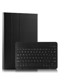 Buy Lightweight Smart Cover with Magnetically Detachable Wireless Keyboard for Lenovo Tab K10 10.3 inch Black in Saudi Arabia