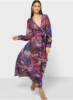 Buy Printed A-Line Dress in Saudi Arabia