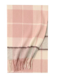 Buy Warm Long Cashmere Check Scarf Multicolour in UAE