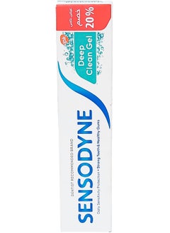 Buy Sensodyne Toothpaste Deep Clean Gel 100 Ml in Egypt